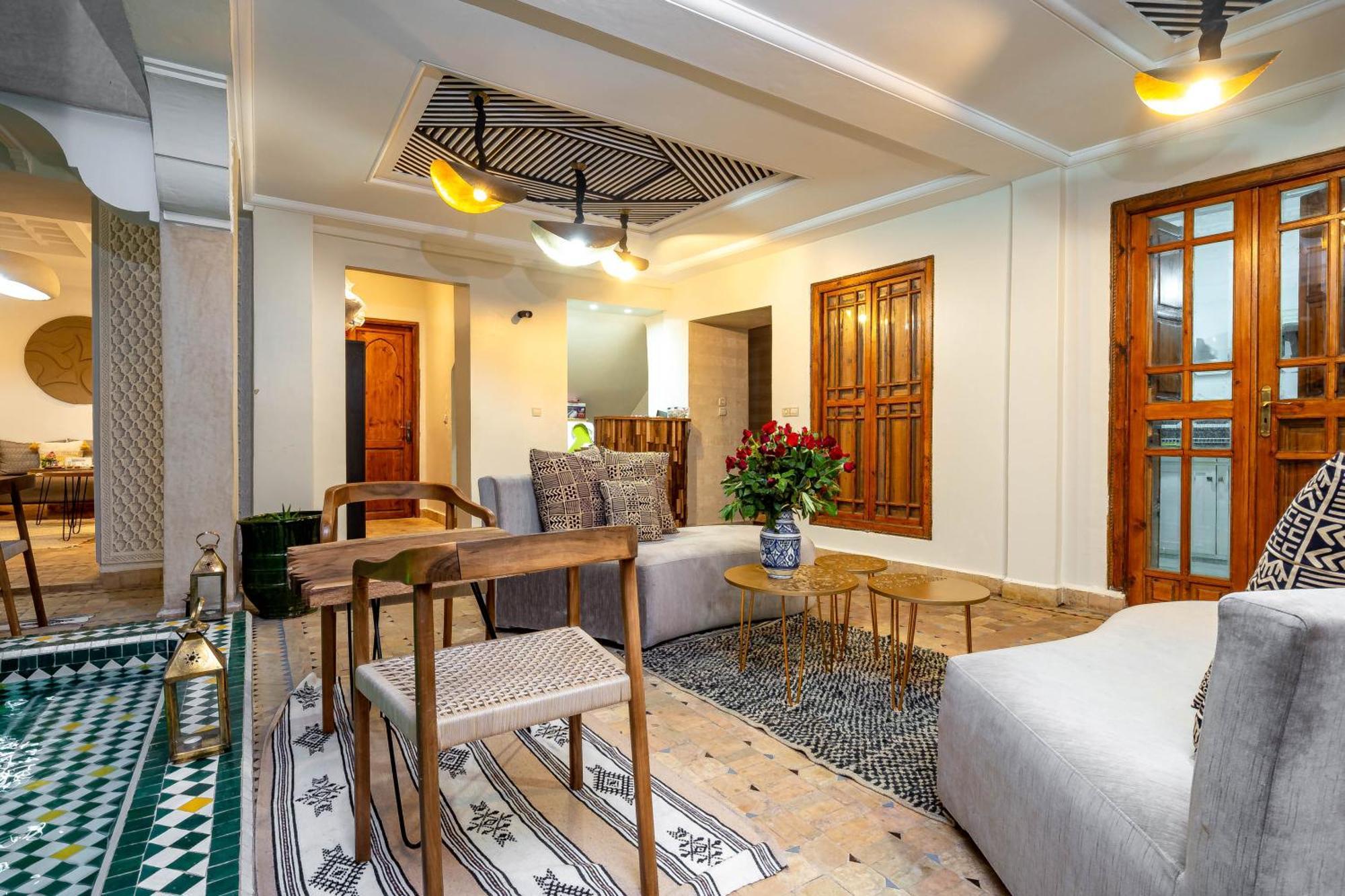 Riad La Croix Berbere Deluxe Marrakesh Eksteriør billede