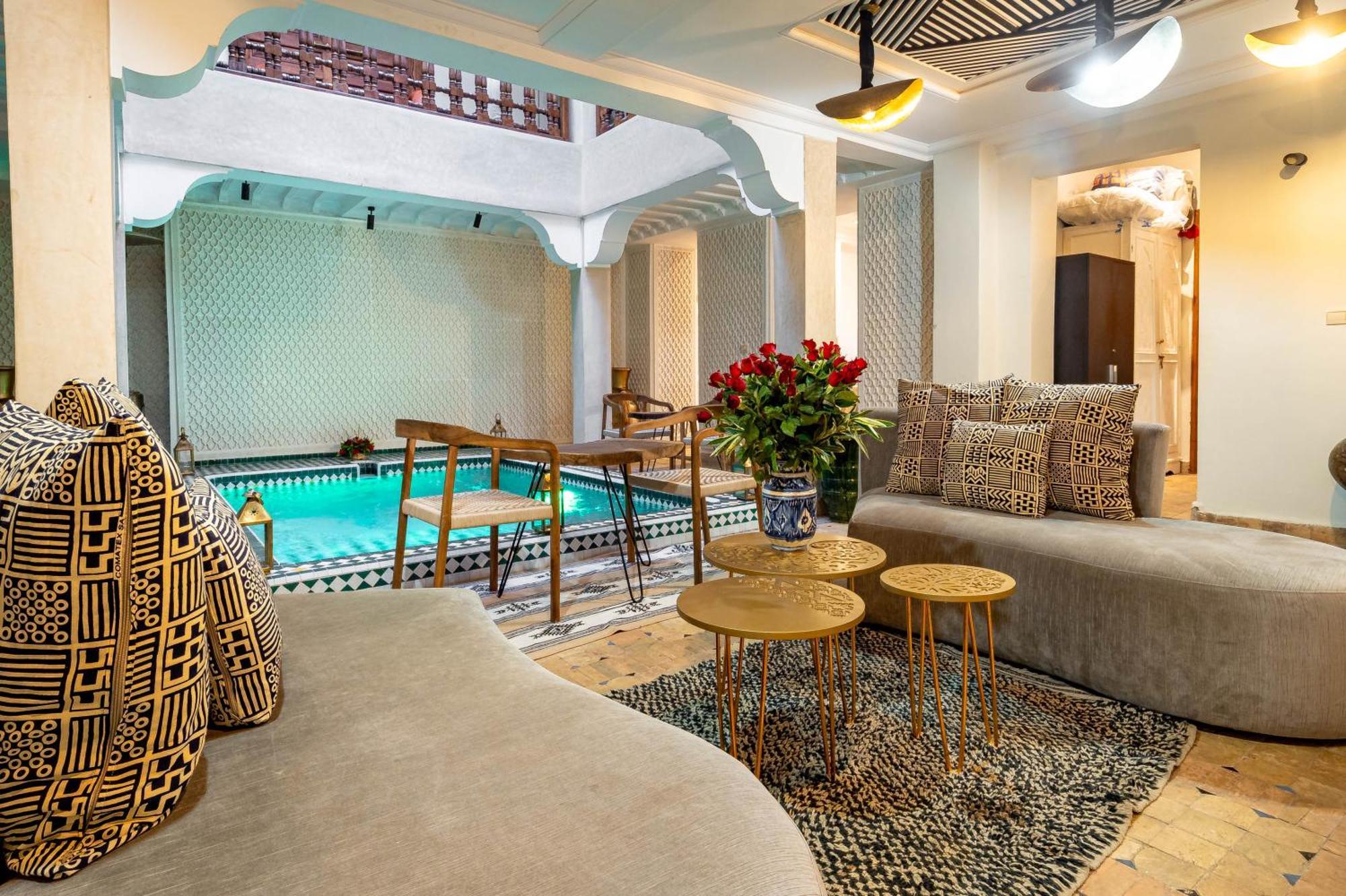 Riad La Croix Berbere Deluxe Marrakesh Eksteriør billede