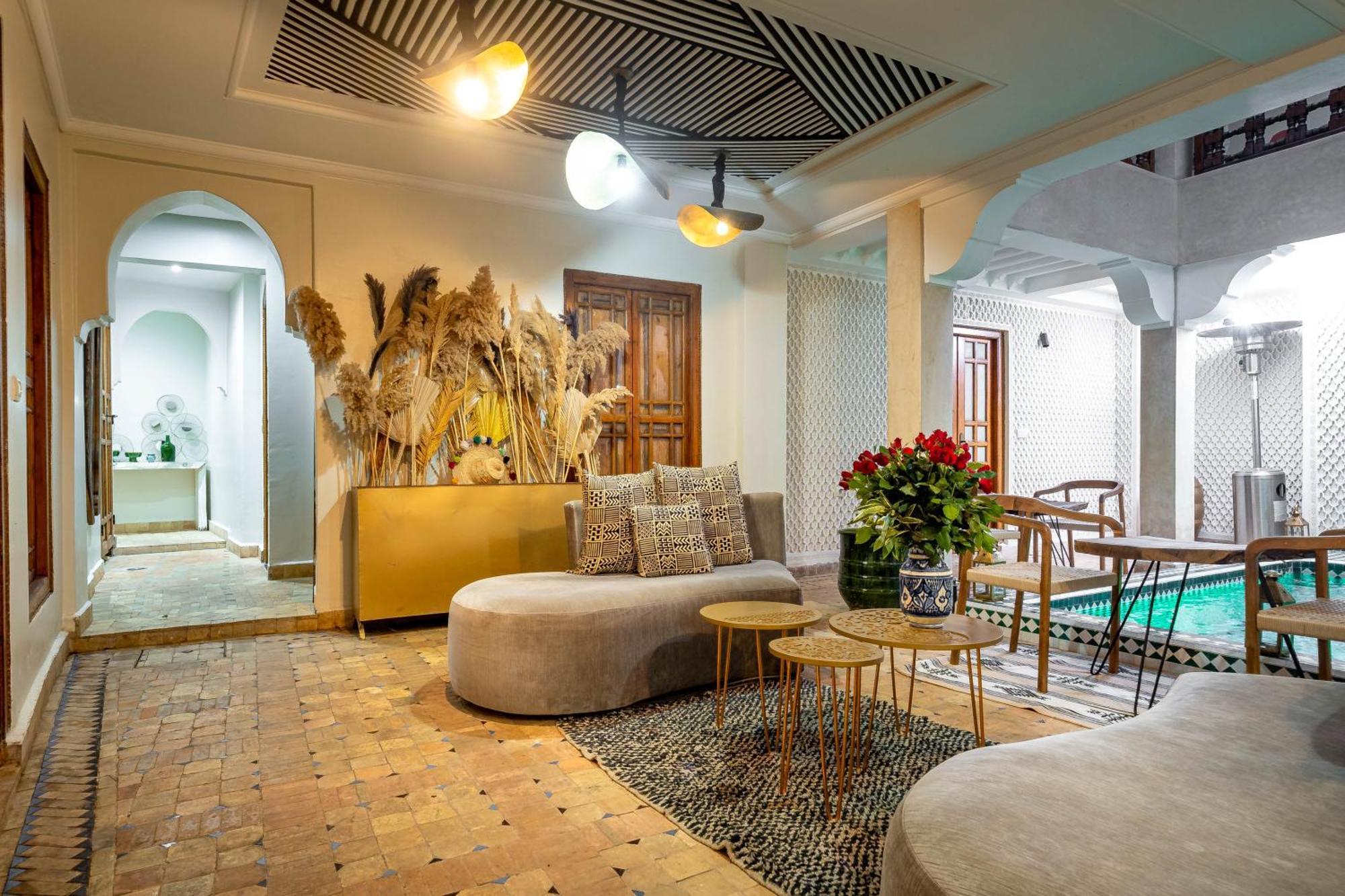 Riad La Croix Berbere Deluxe Marrakesh Eksteriør billede