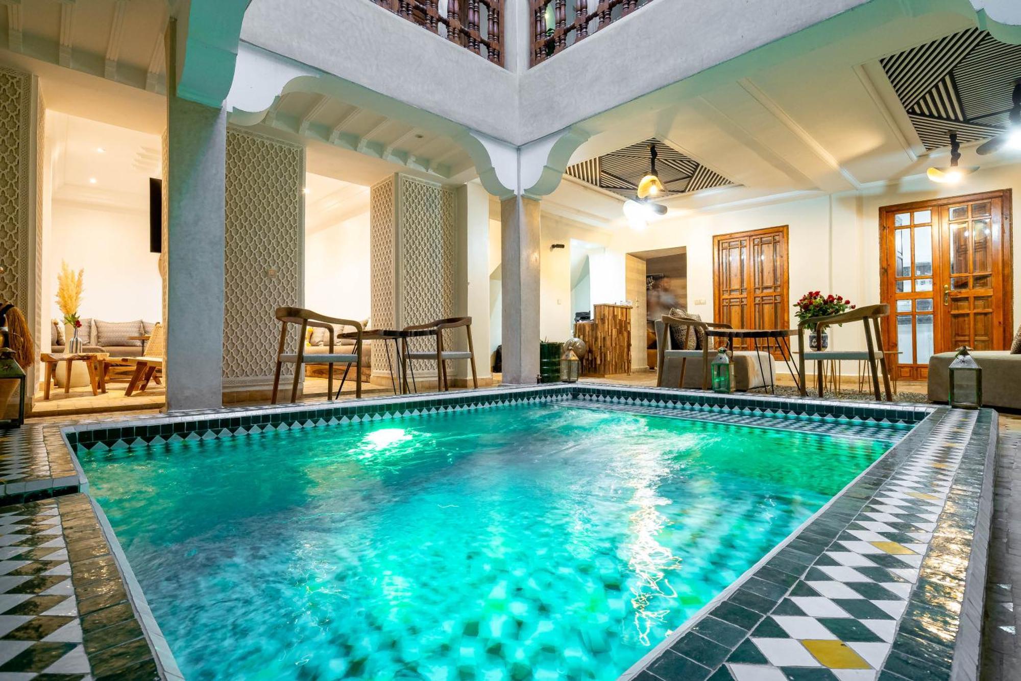 Riad La Croix Berbere Deluxe Marrakesh Eksteriør billede