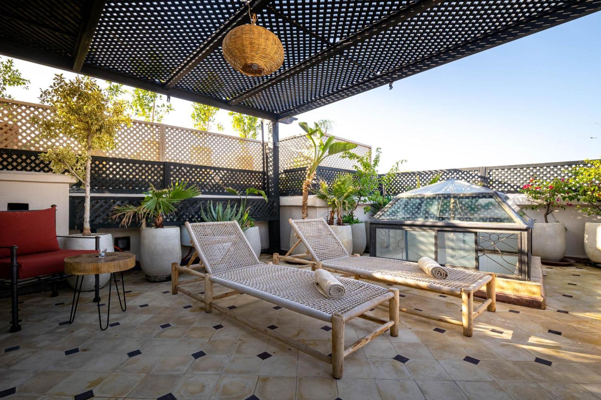 Riad La Croix Berbere Deluxe Marrakesh Eksteriør billede