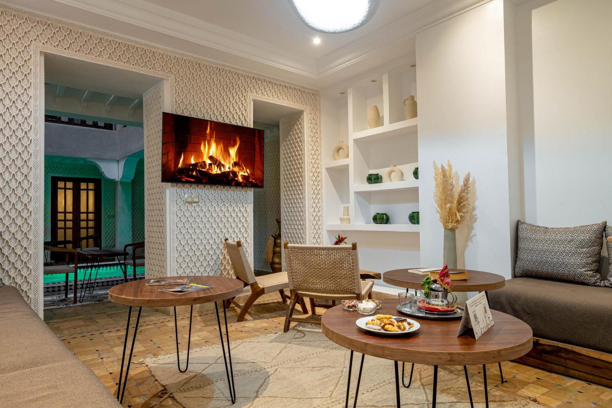 Riad La Croix Berbere Deluxe Marrakesh Eksteriør billede