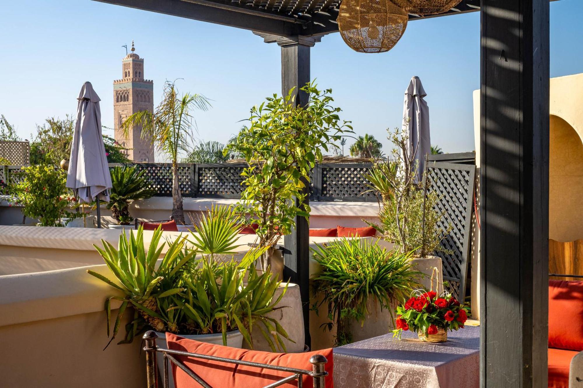 Riad La Croix Berbere Deluxe Marrakesh Eksteriør billede