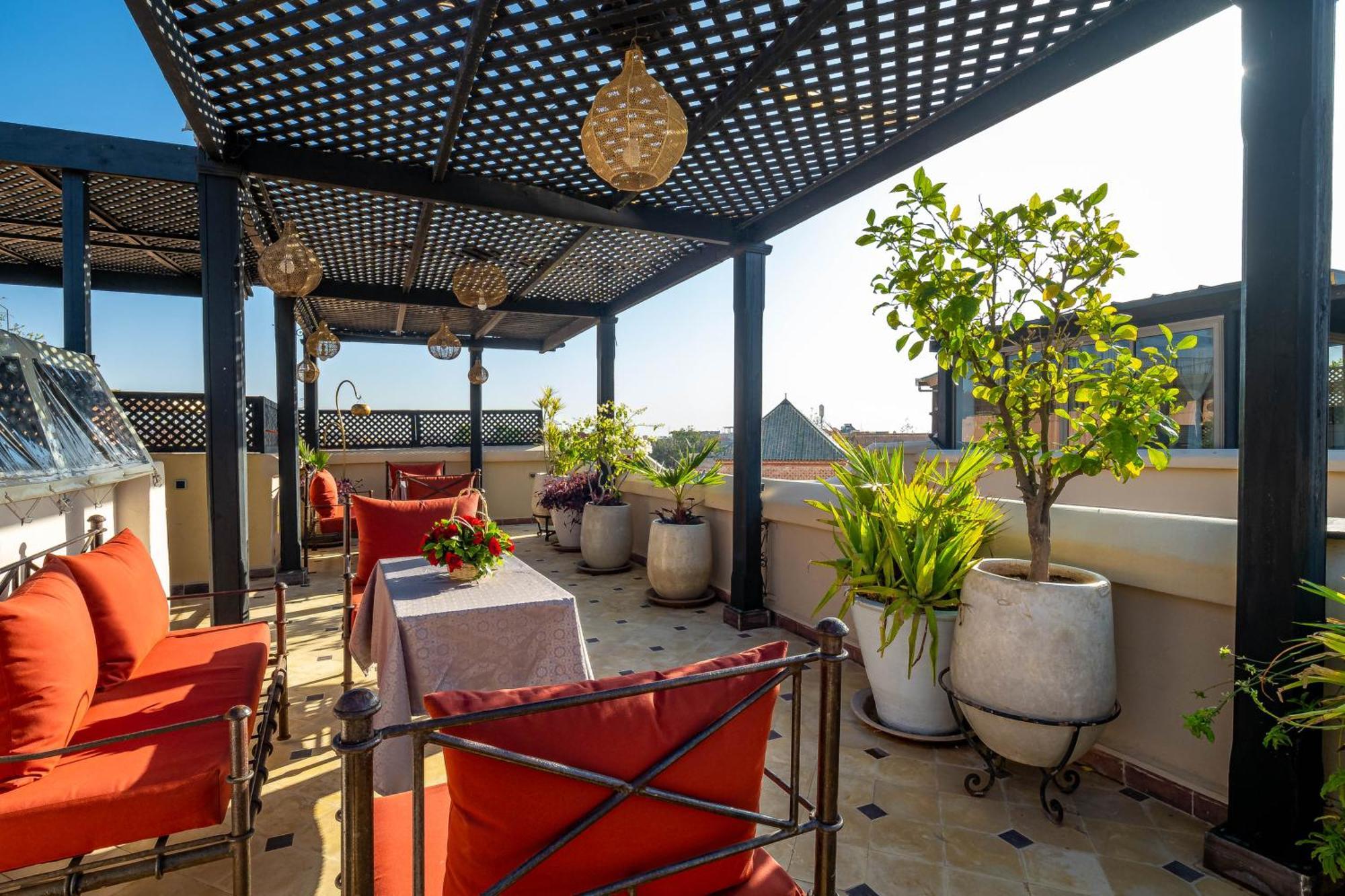Riad La Croix Berbere Deluxe Marrakesh Eksteriør billede