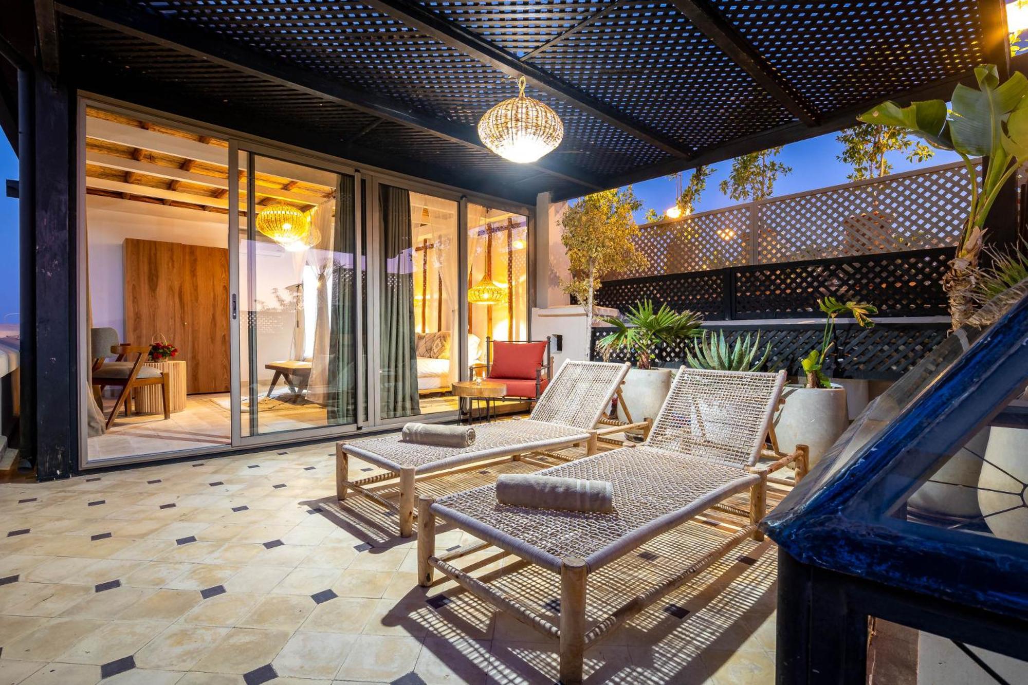 Riad La Croix Berbere Deluxe Marrakesh Eksteriør billede