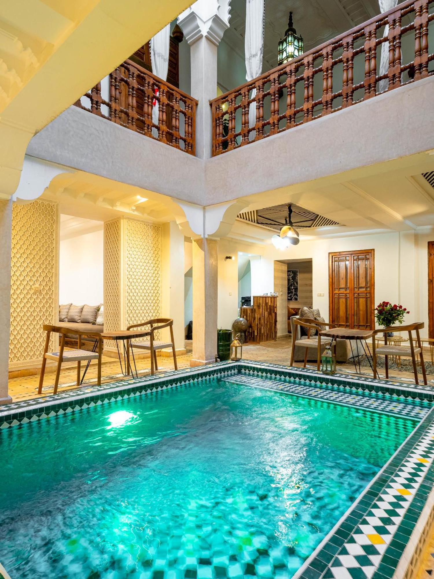 Riad La Croix Berbere Deluxe Marrakesh Eksteriør billede