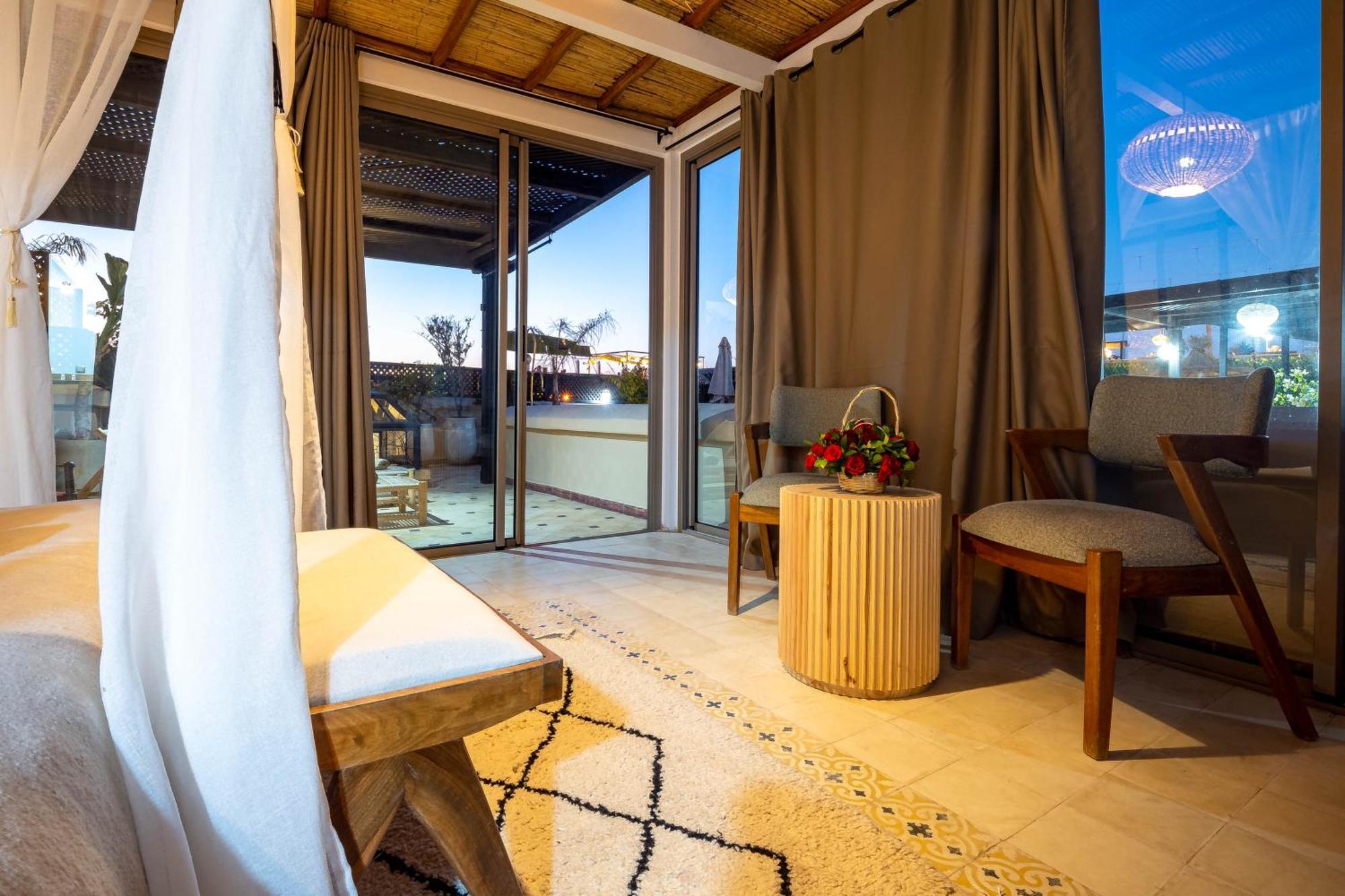 Riad La Croix Berbere Deluxe Marrakesh Eksteriør billede