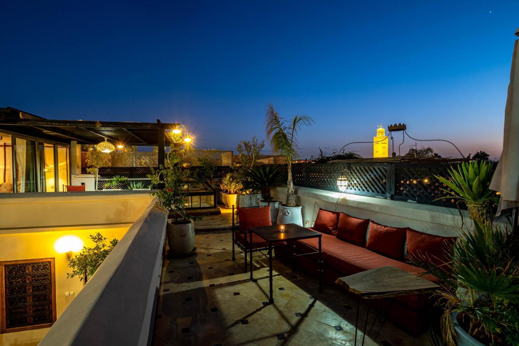 Riad La Croix Berbere Deluxe Marrakesh Eksteriør billede
