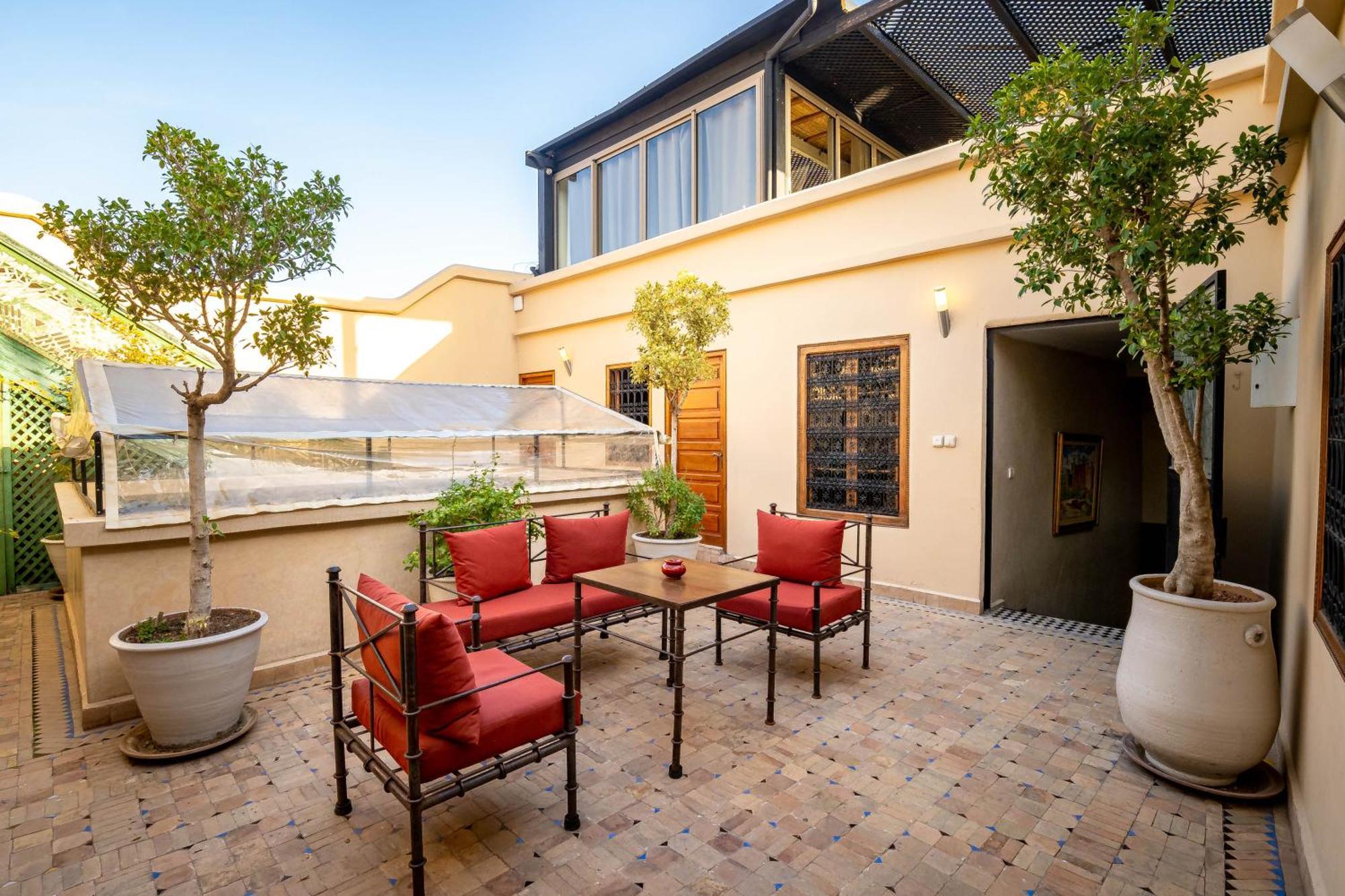 Riad La Croix Berbere Deluxe Marrakesh Eksteriør billede
